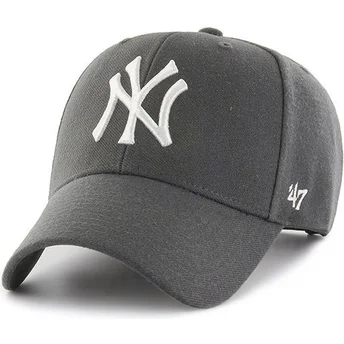 epci-curbata-gri-snapback-de-new-york-yankees-mlb-de-47-brand