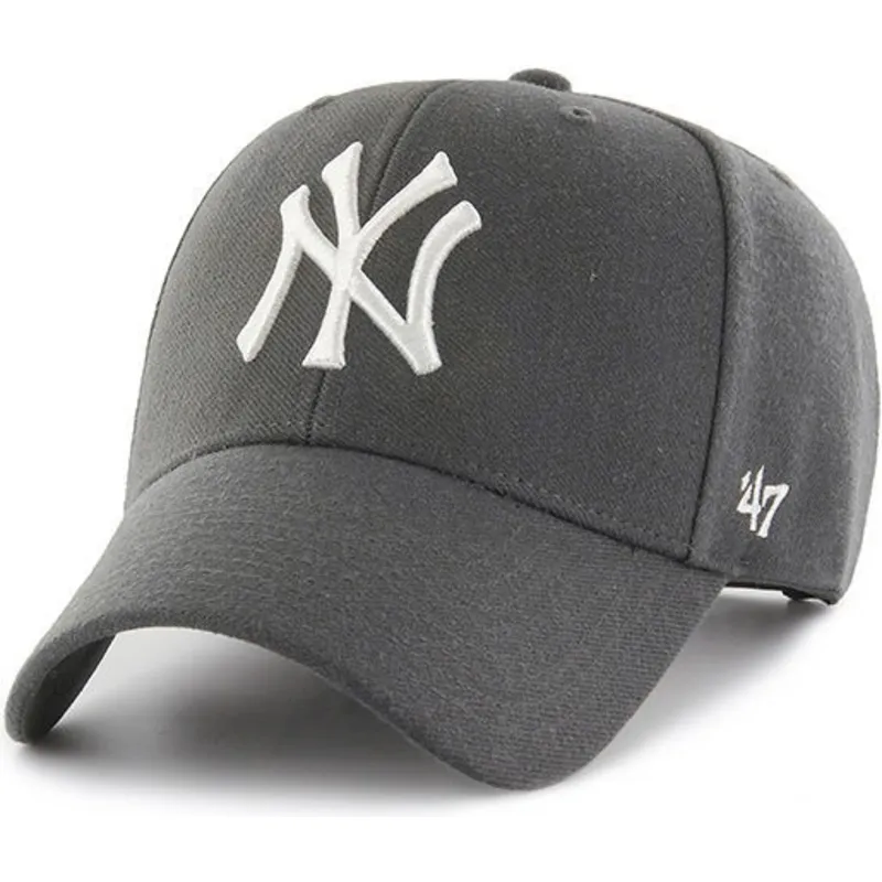 epci-curbata-gri-snapback-de-new-york-yankees-mlb-de-47-brand