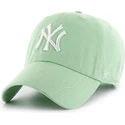 ljusgron-kurvad-keps-new-york-yankees-mlb-clean-up-fran-47-brand