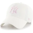 epci-curbata-alb-reglabila-rosa-de-new-york-yankees-mlb-de-47-brand