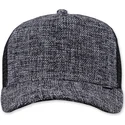 epci-curbata-negru-snapback-jaspeada-colored-linen-de-djinns