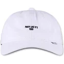 djinns-curved-brim-texting-party-like-its-1999-white-adjustable-cap