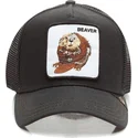 epci-curbata-negru-snapback-waxed-the-farm-de-goorin-bros
