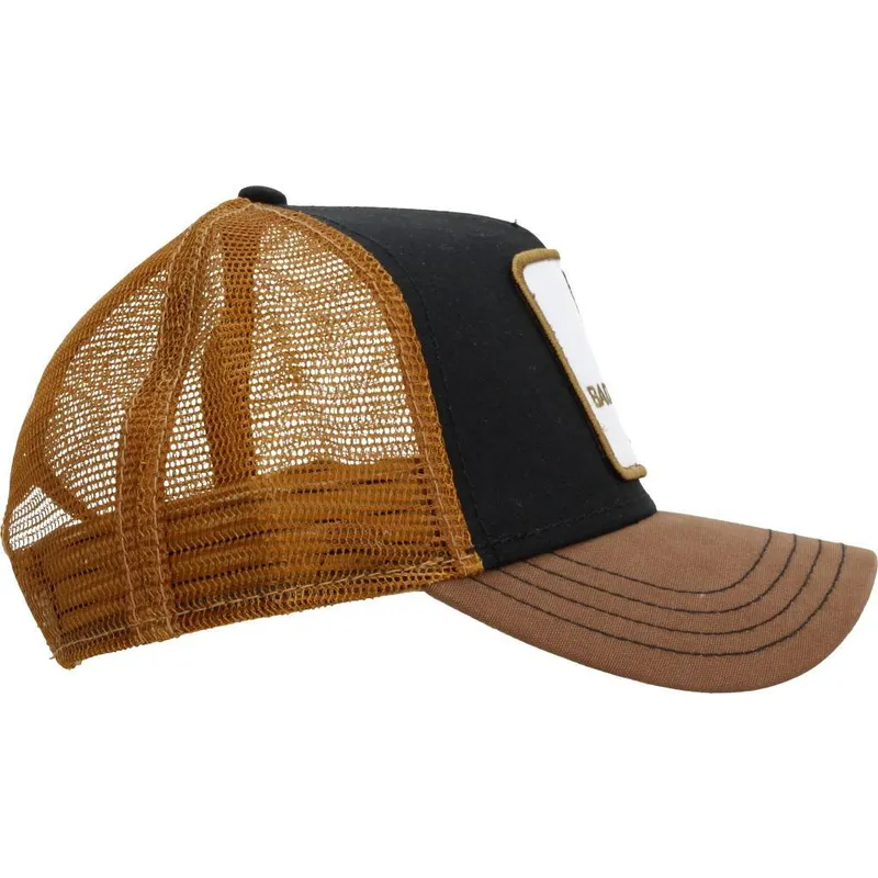 epci-curbata-negru-snapback-bad-ass-the-farm-de-goorin-bros