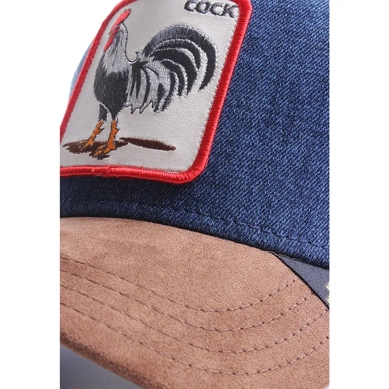 epci-curbata-maro-snapback-denim-big-strut-the-farm-de-goorin-bros