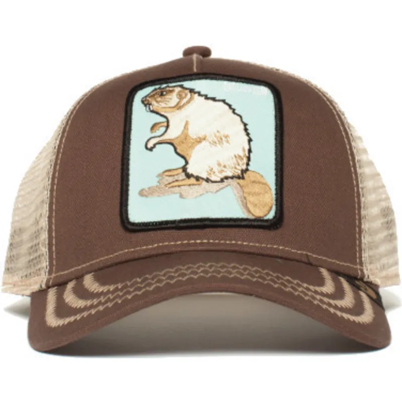 epci-curbata-maro-snapback-beaver-the-farm-de-goorin-bros