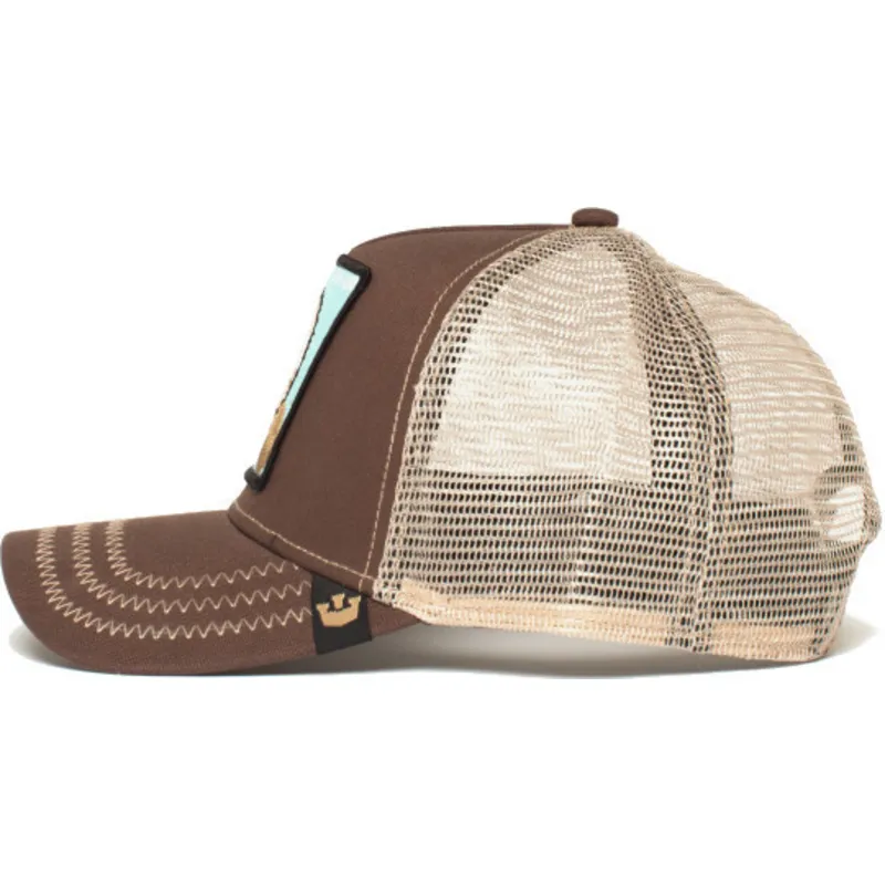 epci-curbata-maro-snapback-beaver-the-farm-de-goorin-bros