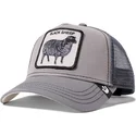 epci-curbata-gri-snapback-shades-of-black-the-farm-de-goorin-bros
