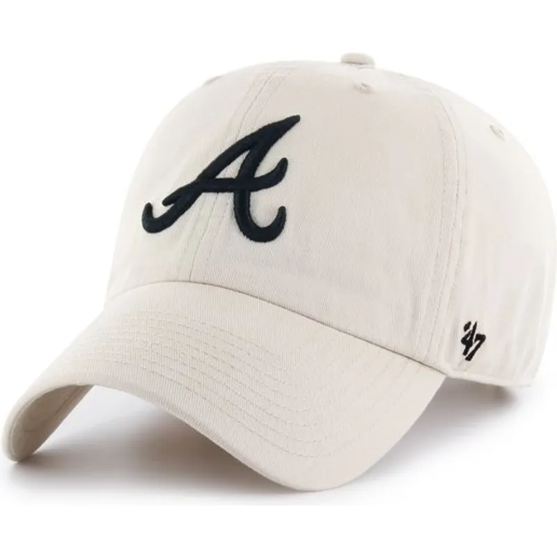 epci-curbata-crema-reglabila-atlanta-braves-mlb-clean-up-de-atlanta-braves-mlb-de-47-brand