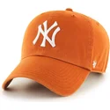 cap-curbata-orange-adjustable-strap-de-new-york-yankees-mlb-de-47-brand