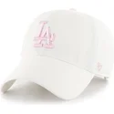 epci-curbata-alb-reglabila-rosa-de-los-angeles-dodgers-mlb-de-47-brand