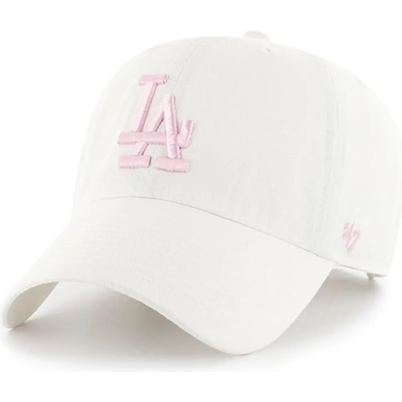 cap-curbata-white-adjustable-strap-rosa-de-los-angeles-dodgers-mlb-de-47-brand