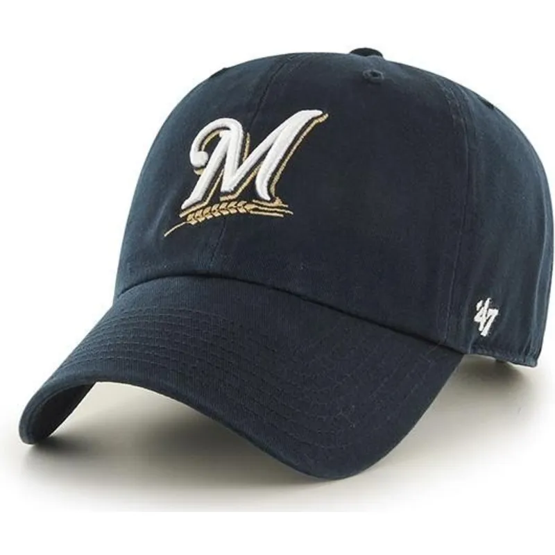 epci-curbata-bleumarin-reglabila-de-milwaukee-brewers-mlb-de-47-brand