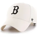 epci-curbata-crema-snapback-de-boston-red-sox-mlb-de-47-brand