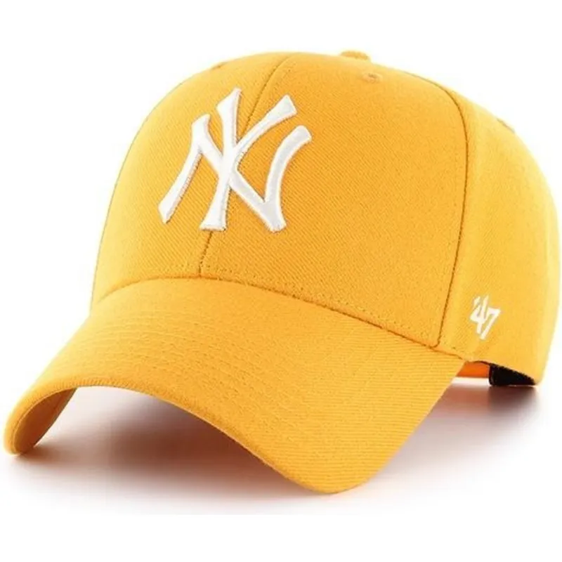 epci-curbata-galben-snapback-oro-de-new-york-yankees-mlb-de-47-brand