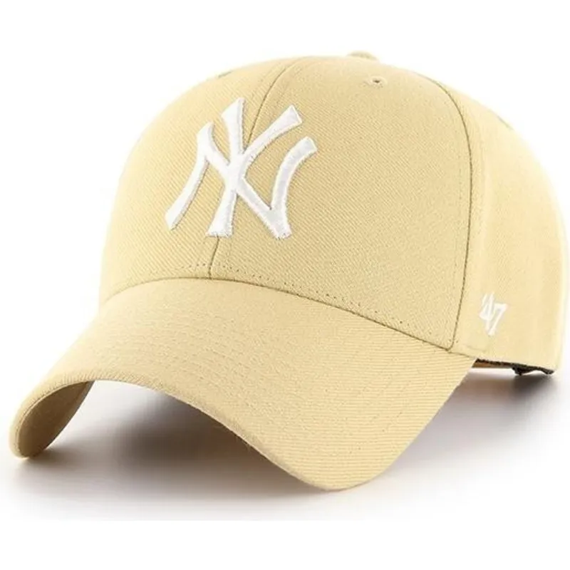 epci-curbata-galben-snapback-oro-de-new-york-yankees-mlb-de-47-brand