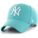 gorra-curva-verde-turquesa-snapback-de-new-york-yankees-mlb-mvp-de-47-brand