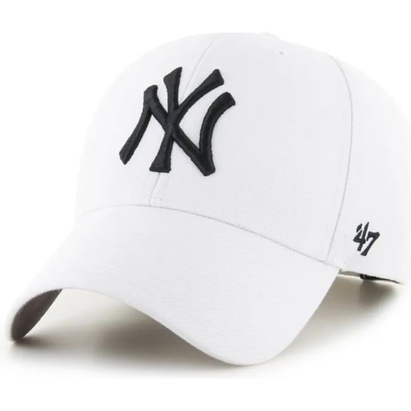 epci-curbata-alb-snapback-de-new-york-yankees-mlb-de-47-brand