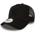 epci-curbata-negru-snapback-clean-a-frame-de-new-york-yankees-mlb-de-new-era
