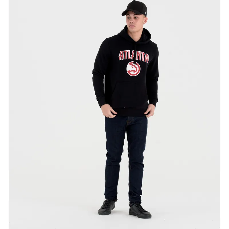hanorace-cu-gluga-negru-pullover-hoody-de-atlanta-hawks-nba-de-new-era