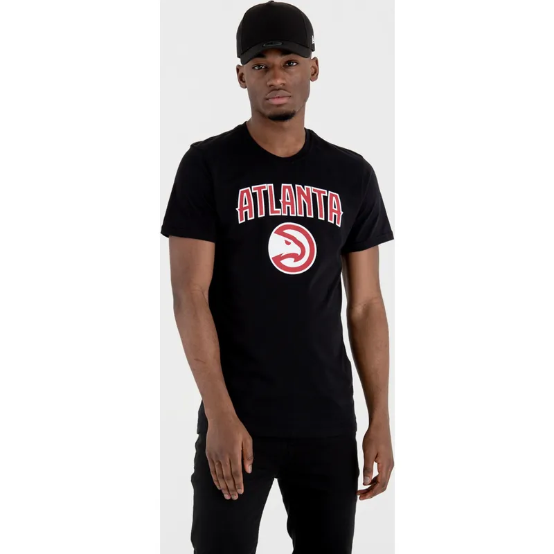tricouri-maneca-scurta-negru-de-atlanta-hawks-nba-de-new-era