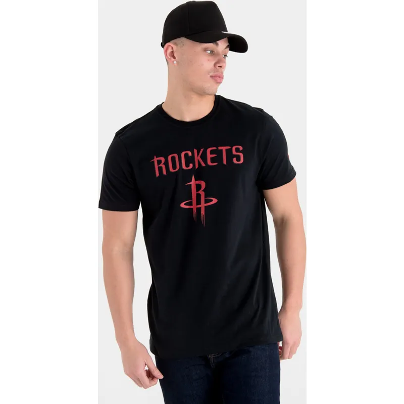 tricouri-maneca-scurta-negru-de-houston-rockets-nba-de-new-era