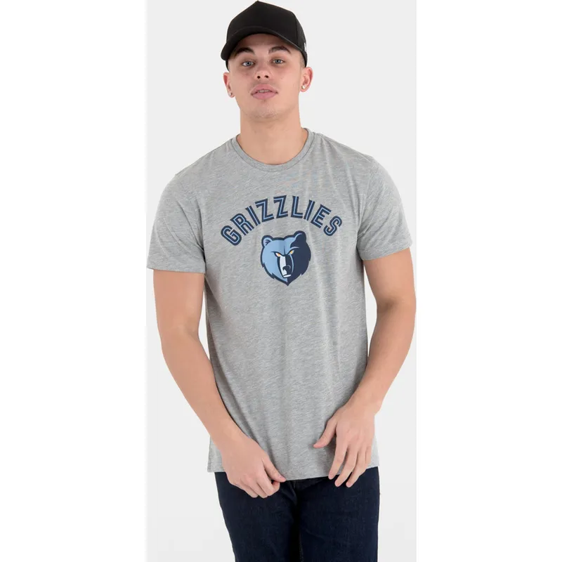 tricouri-maneca-scurta-gri-de-memphis-grizzlies-nba-de-new-era