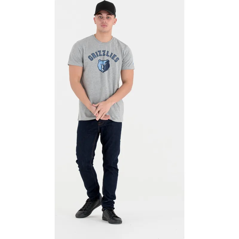 tricouri-maneca-scurta-gri-de-memphis-grizzlies-nba-de-new-era