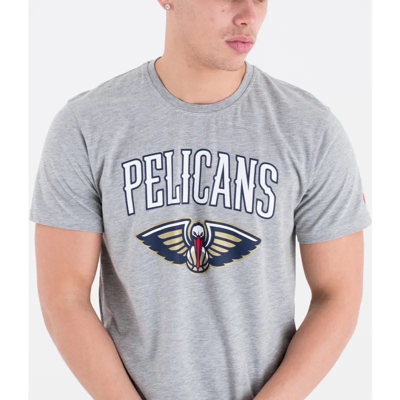 tricouri-maneca-scurta-gri-de-new-orleans-pelicans-nba-de-new-era