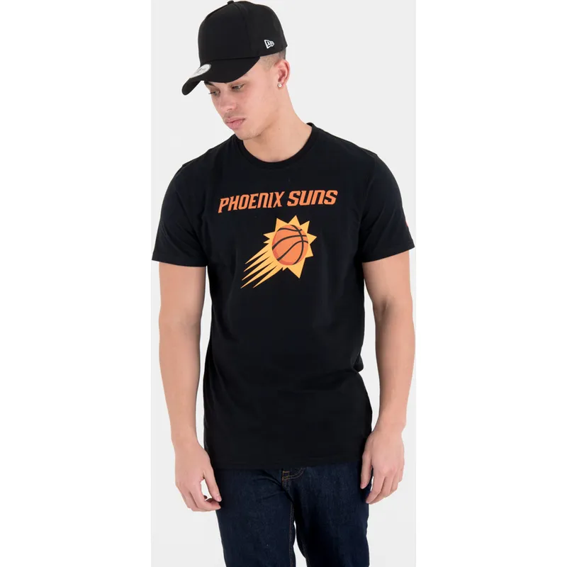 tricouri-maneca-scurta-negru-de-phoenix-suns-nba-de-new-era