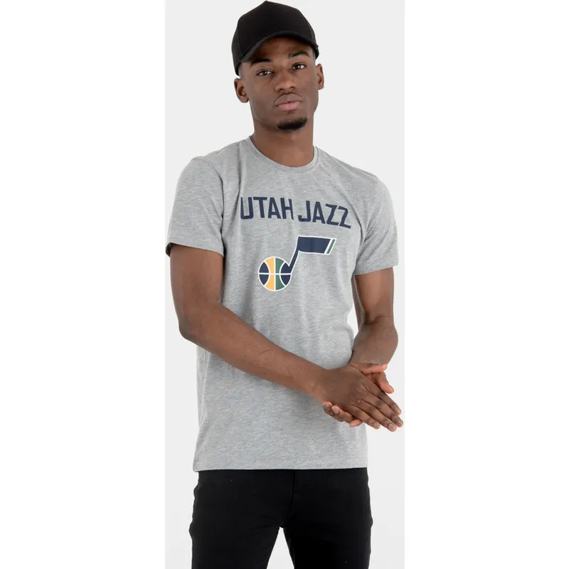 tricouri-maneca-scurta-gri-de-utah-jazz-nba-de-new-era