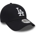 cappellino-blu-navy-curvo-aderente-39thirty-classic-dei-los-angeles-dodgers-mlb-di-new-era