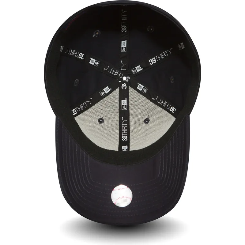 cappellino-blu-navy-curvo-aderente-39thirty-classic-dei-los-angeles-dodgers-mlb-di-new-era