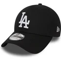 czarna-dopasowana-czapka-z-zakrzywionym-daszkiem-39thirty-essential-los-angeles-dodgers-mlb-new-era