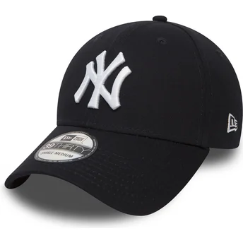 cappellino-curvo-blu-navy-regolabile-39thirty-classic-dei-new-york-yankees-mlb-di-new-era