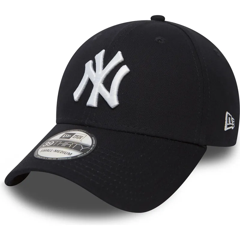cappellino-curvo-blu-navy-regolabile-39thirty-classic-dei-new-york-yankees-mlb-di-new-era