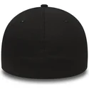 cappellino-curvo-nero-con-logo-nero-aderente-39thirty-classic-di-new-york-yankees-mlb-di-new-era