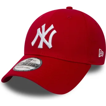 Cap curbată red ajustada 39THIRTY Classic de New York Yankees MLB de New Era