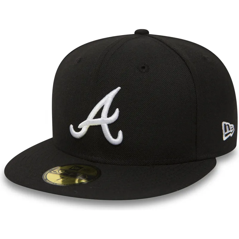 svart-platt-keps-justerad-59fifty-essential-fran-atlanta-braves-mlb-av-new-era