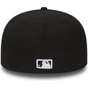 new-era-flat-brim-59fifty-essential-atlanta-braves-mlb-black-fitted-cap
