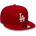 los-angeles-dodgers-mlb-59fifty-essential-rod-anpassad-flat-keps-fran-new-era