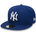 epci-plata-albastru-fitted-59fifty-essential-de-new-york-yankees-mlb-de-new-era