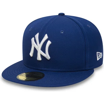 epci-plata-albastru-fitted-59fifty-essential-de-new-york-yankees-mlb-de-new-era