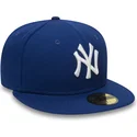 epci-plata-albastru-fitted-59fifty-essential-de-new-york-yankees-mlb-de-new-era
