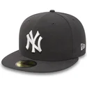 cap-plata-stone-ajustada-59fifty-essential-de-new-york-yankees-mlb-de-new-era