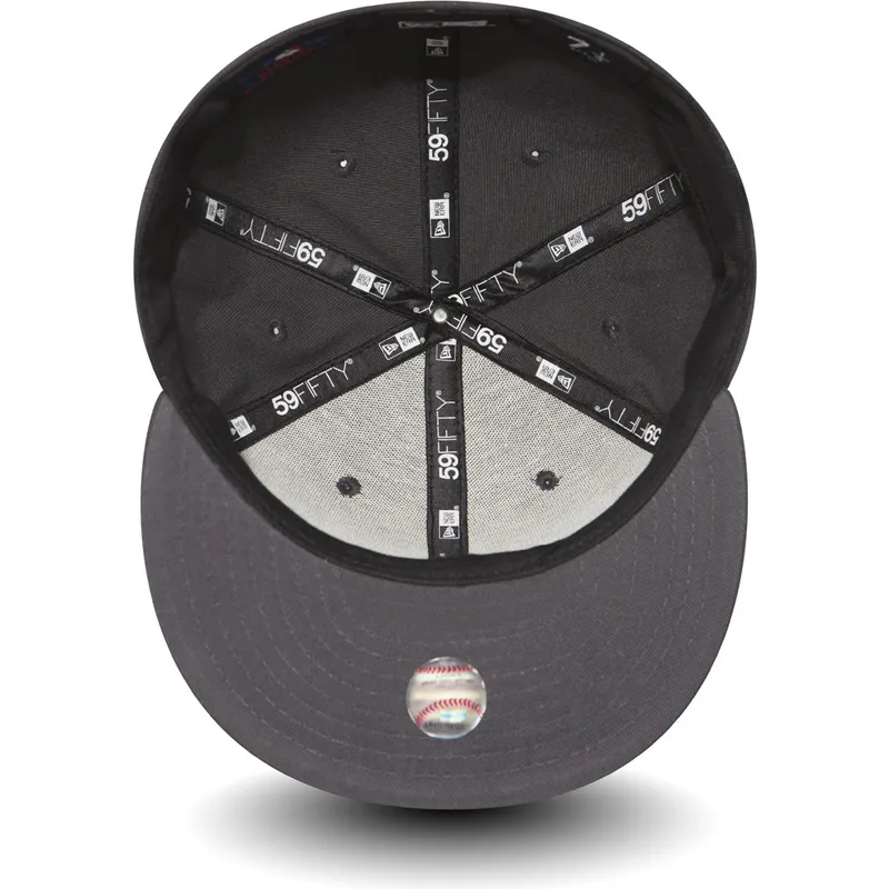 new-era-mlb-new-york-yankees-59fifty-essential-angepasste-flache-steinmutze