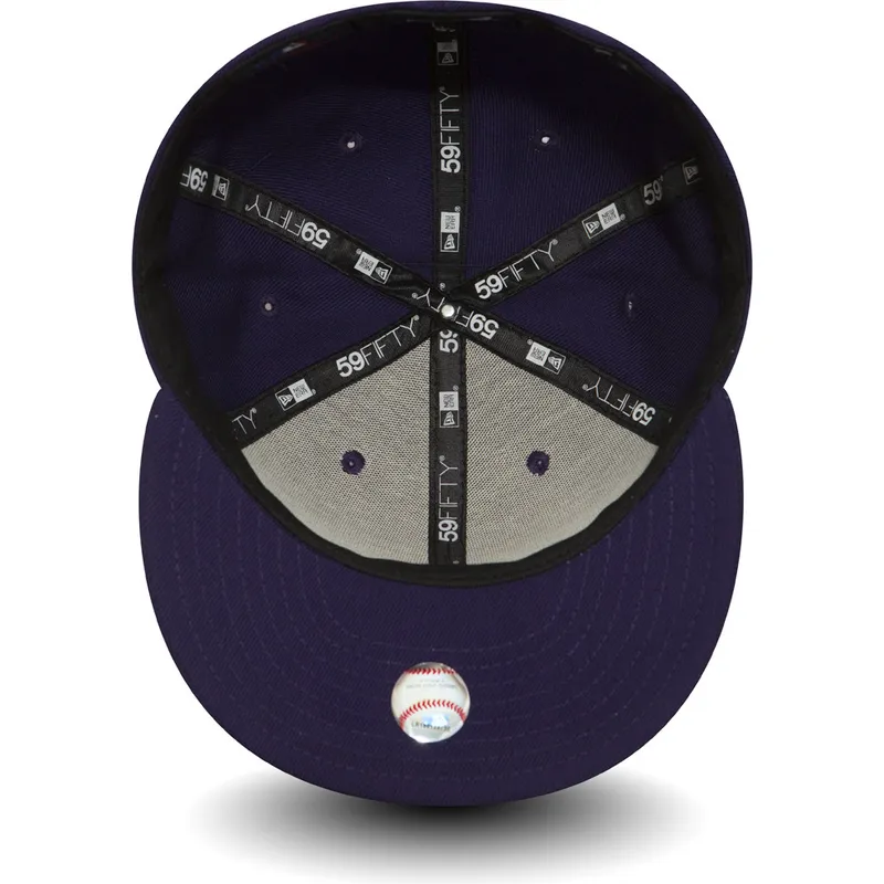 epci-plata-violet-fitted-59fifty-essential-de-new-york-yankees-mlb-de-new-era