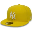 epci-plata-galben-fitted-59fifty-essential-de-new-york-yankees-mlb-de-new-era
