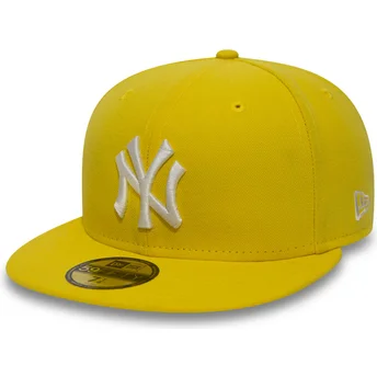 epci-plata-galben-fitted-59fifty-essential-de-new-york-yankees-mlb-de-new-era