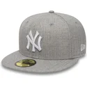epci-plata-gri-fitted-59fifty-essential-de-new-york-yankees-mlb-de-new-era